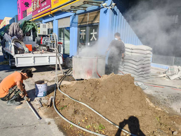 策勒顶管注浆加固